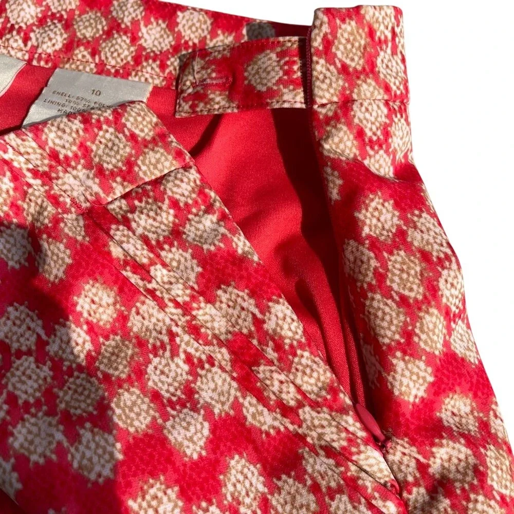 EP‎ Pro Women's Golf Skort in Coral and Tan SZ 10 - Picture 10 of 10